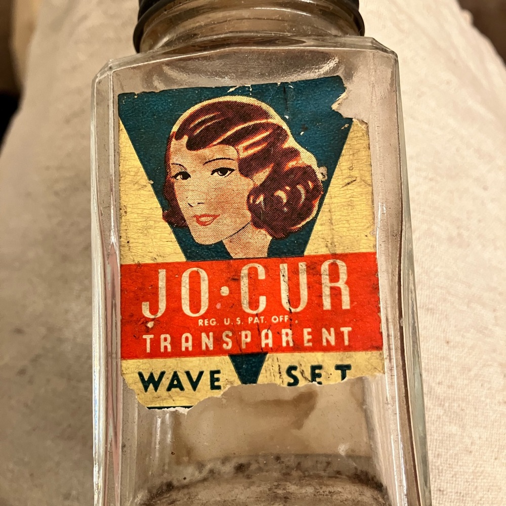 Antique Jo Cur bottle